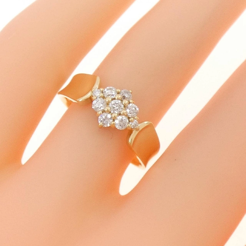 Nhẫn kim cương K18YG 0.30CT - Hàng hiệu Authentic 855240