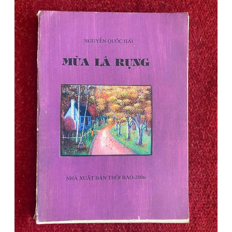Mùa lá rụng- Nguyễn Quốc Hải- có chữ ký  1027688