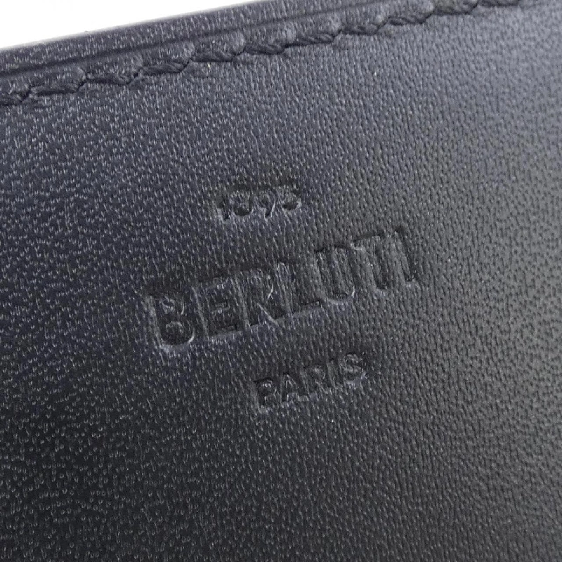 Berluti インブイアスクリットレザーカard holder - Hàng hiệu Authentic 906602