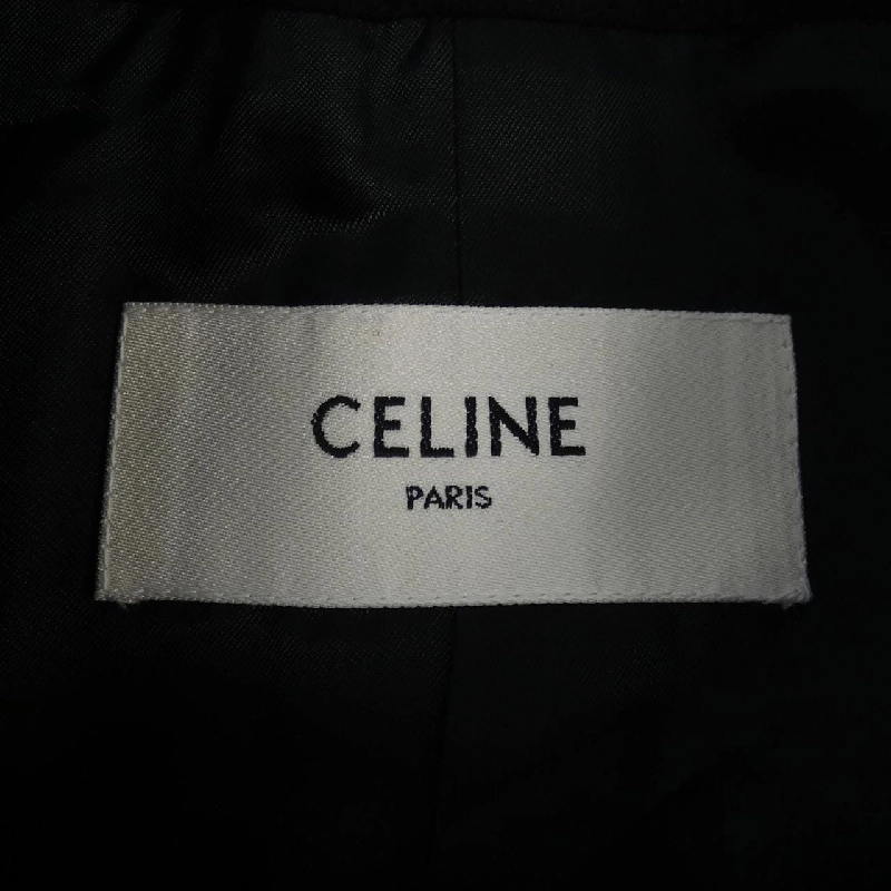 Áo khoác không cổ CELINE - Hàng hiệu Authentic 824685
