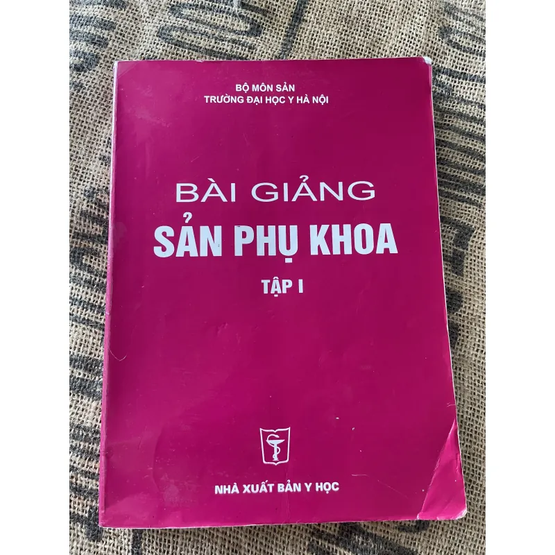 Bò giảng sản phụ khoa 2 ; hơn 300 trang khổ lớn  1019548