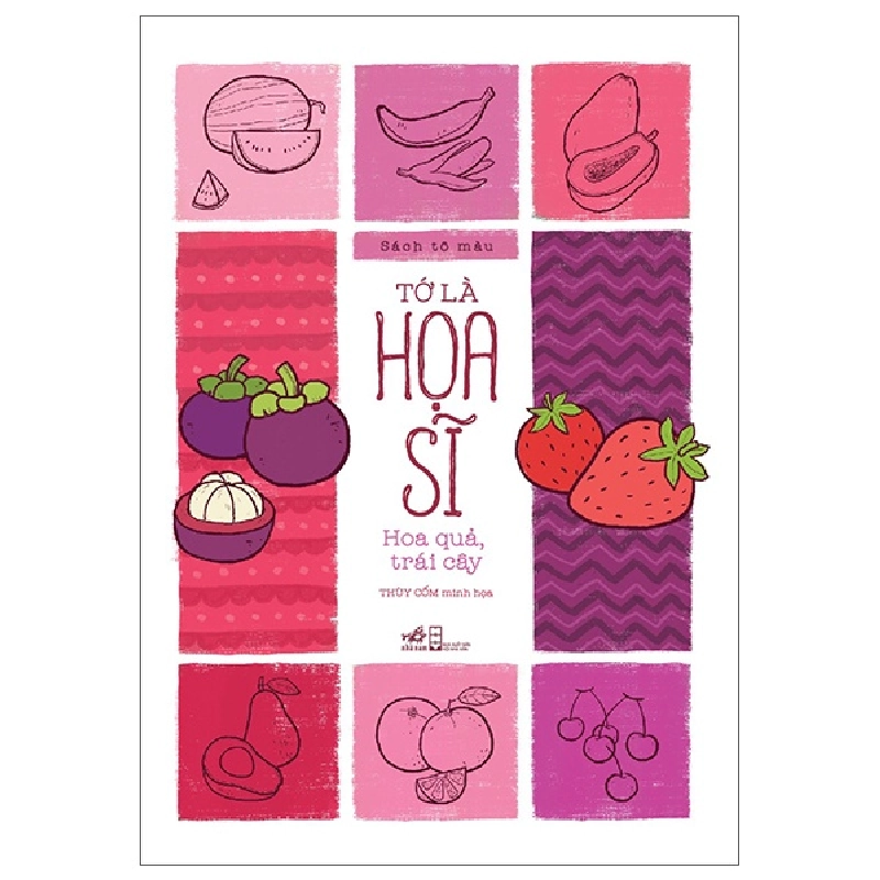 Sách Tô Màu - Tớ Là Họa Sĩ - Hoa Quả, Trái Cây (2025) - Thùy Cốm 709118