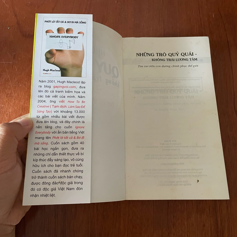 II Sách Kỹ Năng: Những Trò Quỷ Quái Không Trái Lương Tâm - Hugh Macleod - 2016 476231