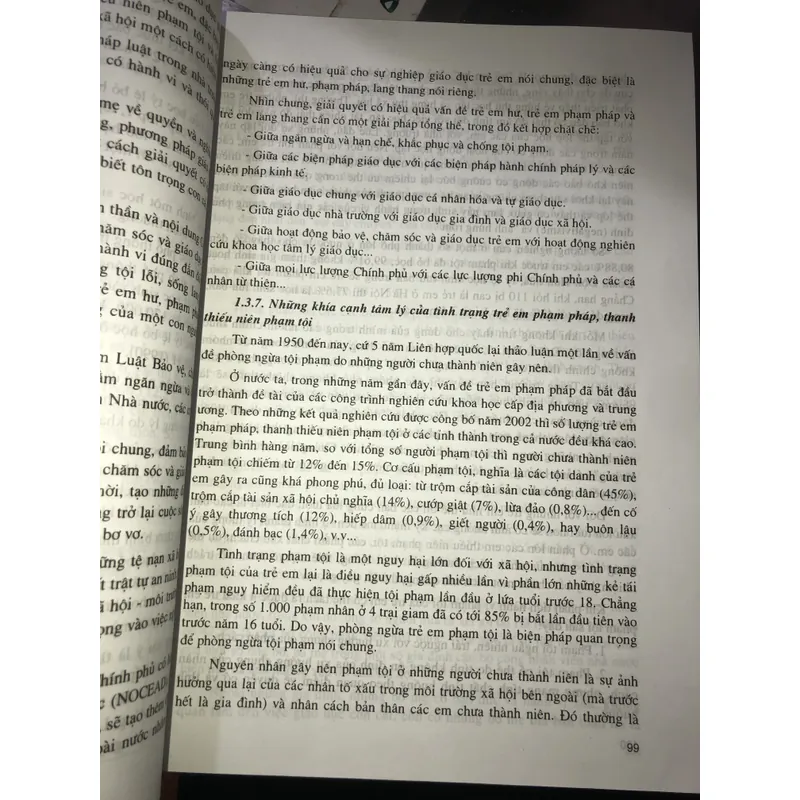 Phòng ngừa thanh, thiếu niên phạm tội - Trách nhiệm của gia đình, nhà trường và xã hội  720307