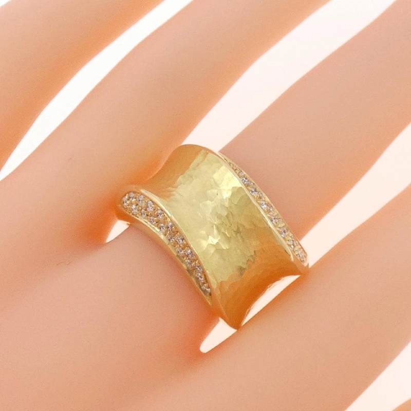 Nhẫn kim cương 750YG - Hàng hiệu Authentic 849668