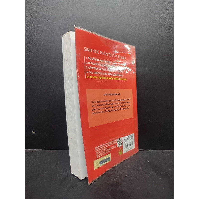 Sinh học phân tử của tế bào tập 5 - sự sinh trưởng và phát triển của tế bào mới 90% ố nhẹ, có bookcare HCM1406 Lodish SÁCH KHOA HỌC ĐỜI SỐNG 162546