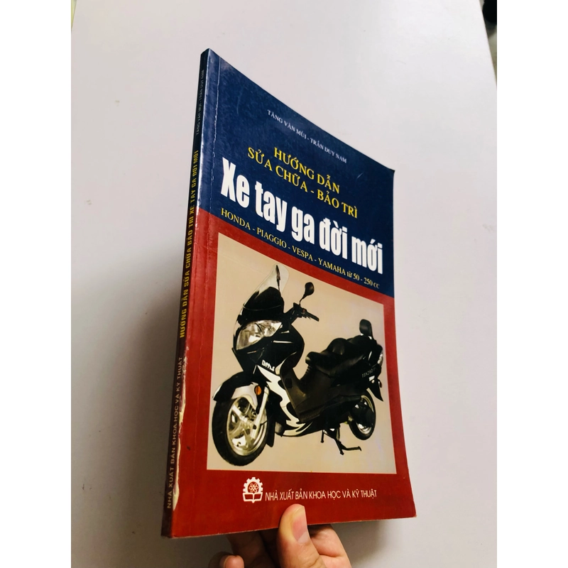 HƯỚNG DẪN SỮA CHỮA - BẢO TRÌ XE TAY GA ĐỜI MỚI  521229