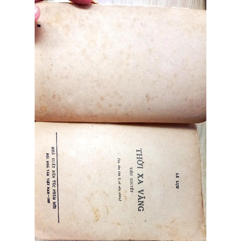 Thời Xa Vắng - Lê Lựu in năm 1987 499019