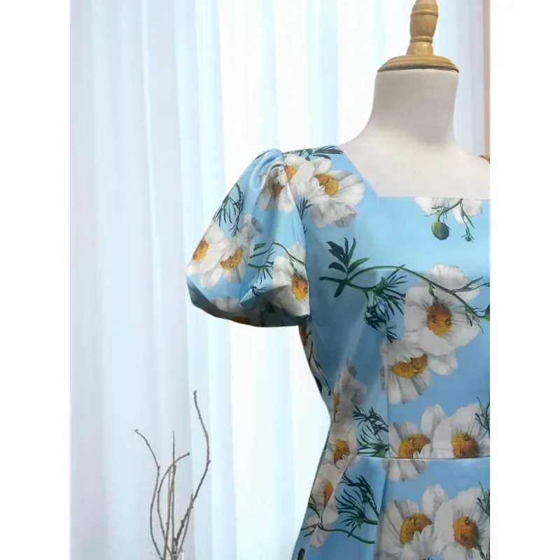 [New] Váy lụa in My's Fashion màu hồng, xanh size M 369250