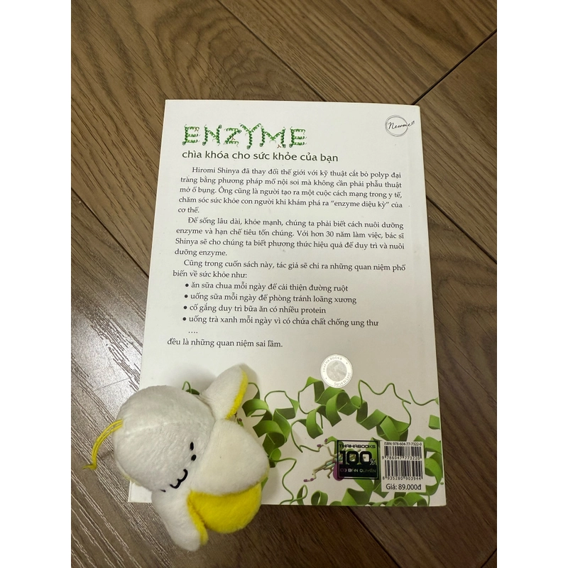 Sách NHÂN TỐ ENZYME - Phương thức sống lành mạnh - Sách mua chưa đọc - Mới 100% 447769