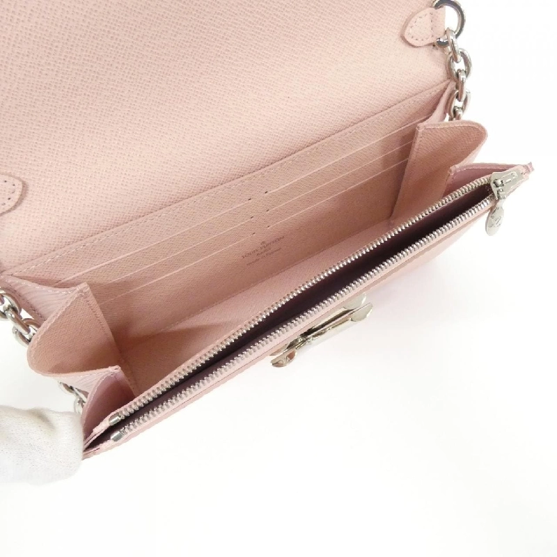 Louis Vuitton Epi Porte-Feuille Twist Chain M62039 Ví cầm tay 620998