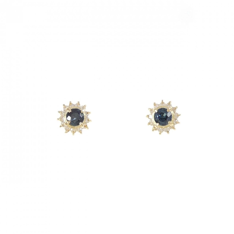 K18YG Sapphire Bông tai - Hàng hiệu Chính hãng 875262