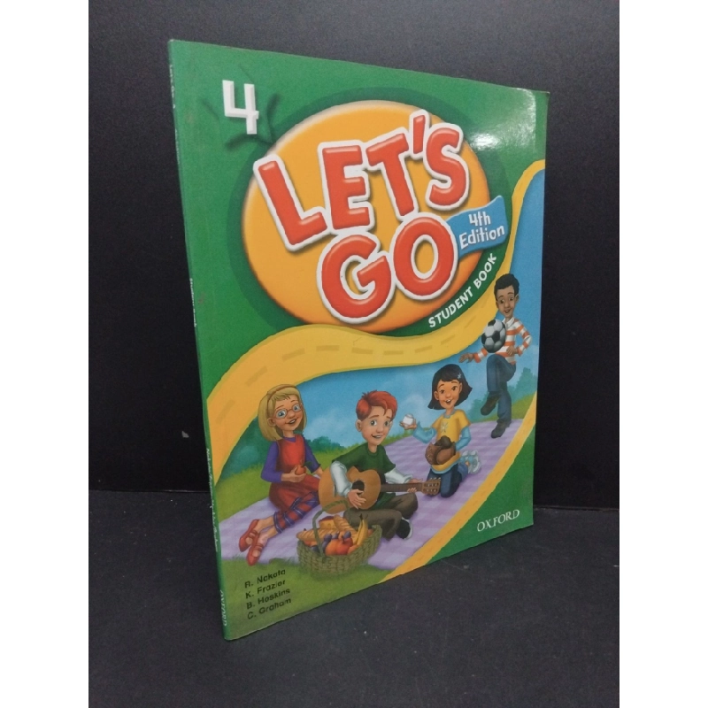 [Phiên Chợ Sách Cũ] Let's go 4 nakata frazier hoskins graham student book 2303 426639