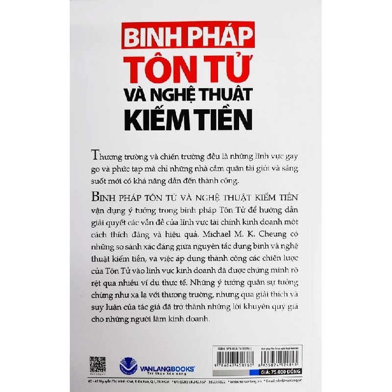 Binh Pháp Tôn Tử Và Nghệ Thuật Kiếm Tiền - Michael M. K. Cheung 288379