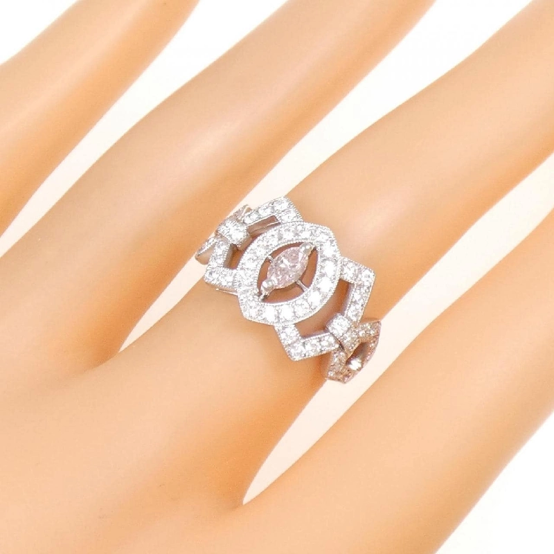 Nhẫn kim cương hồng PT900 0.200CT - Hàng hiệu Authentic 855347