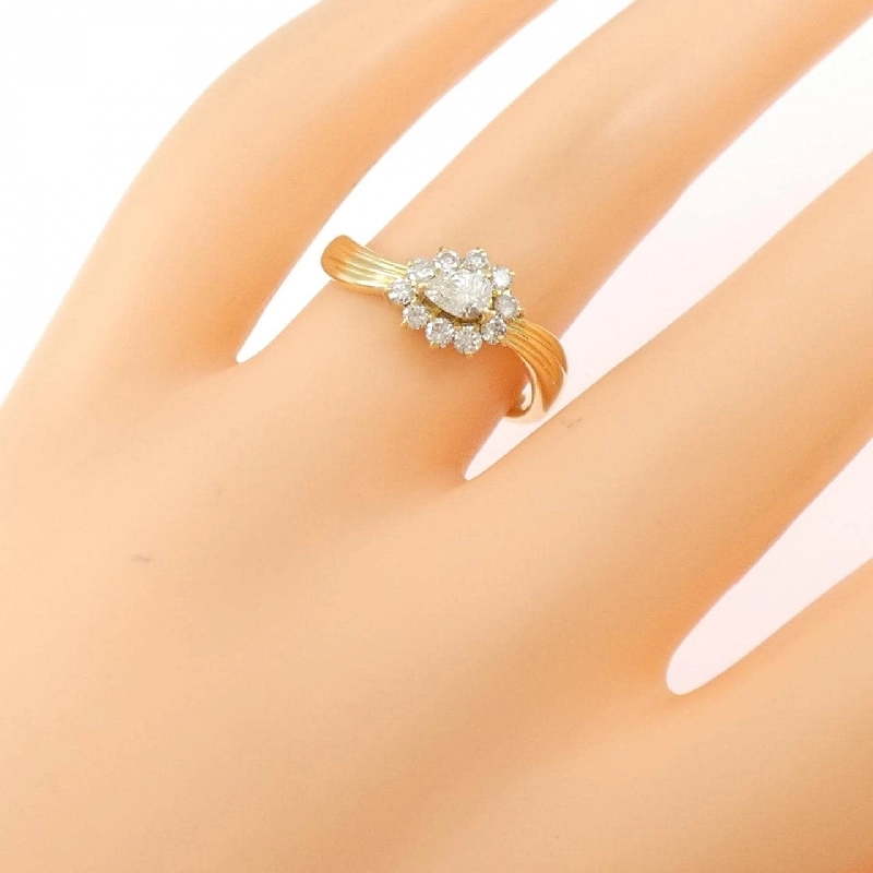 Nhẫn kim cương K18YG 0.50CT - Hàng hiệu Authentic 854208