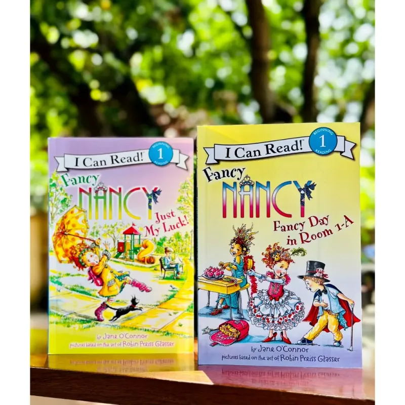 (Shop mới)  Sách - Fancy Nancy i can read 30 quyển tặng audio, bản mới nhất 756022