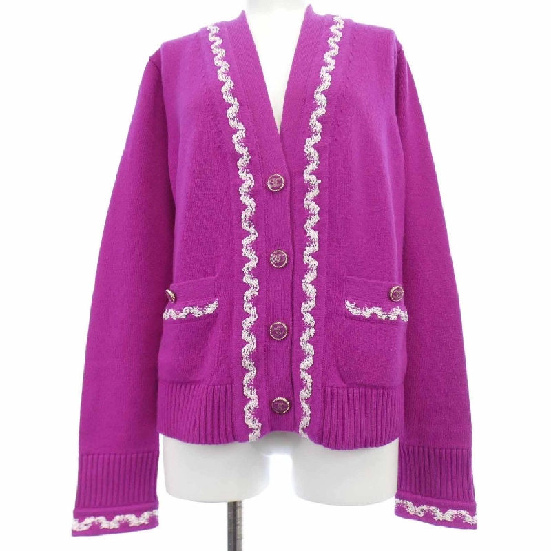 【Mã giảm giá】Áo khoác cardigan CHANEL 644373