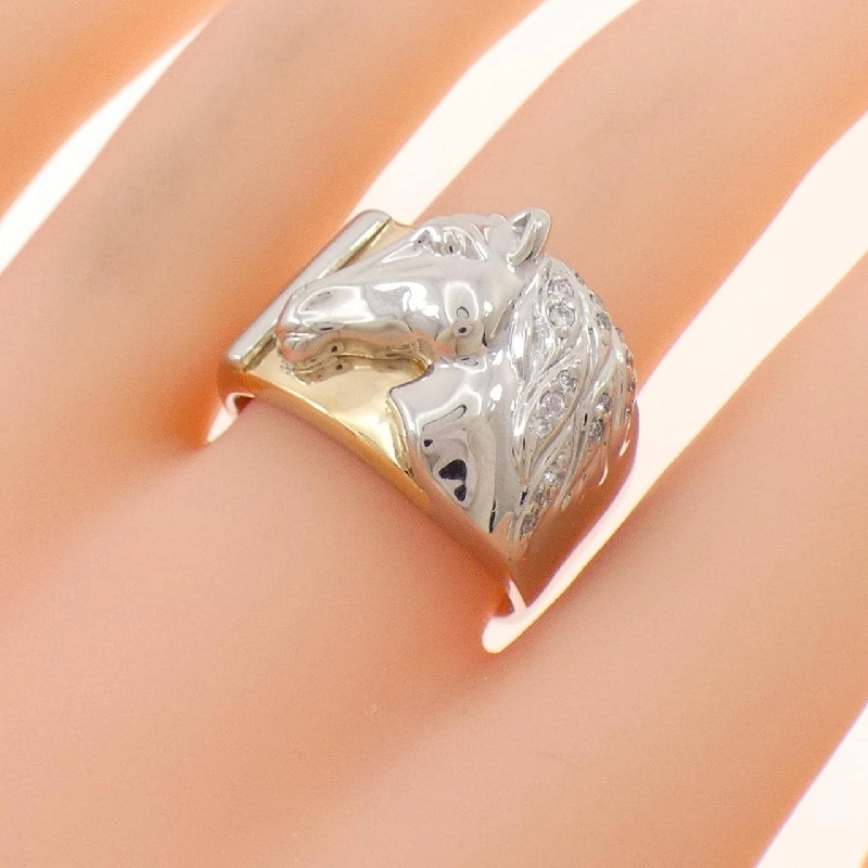 Nhẫn kim cương PT900/K18YG 0.15CT - Hàng hiệu Authentic 848025