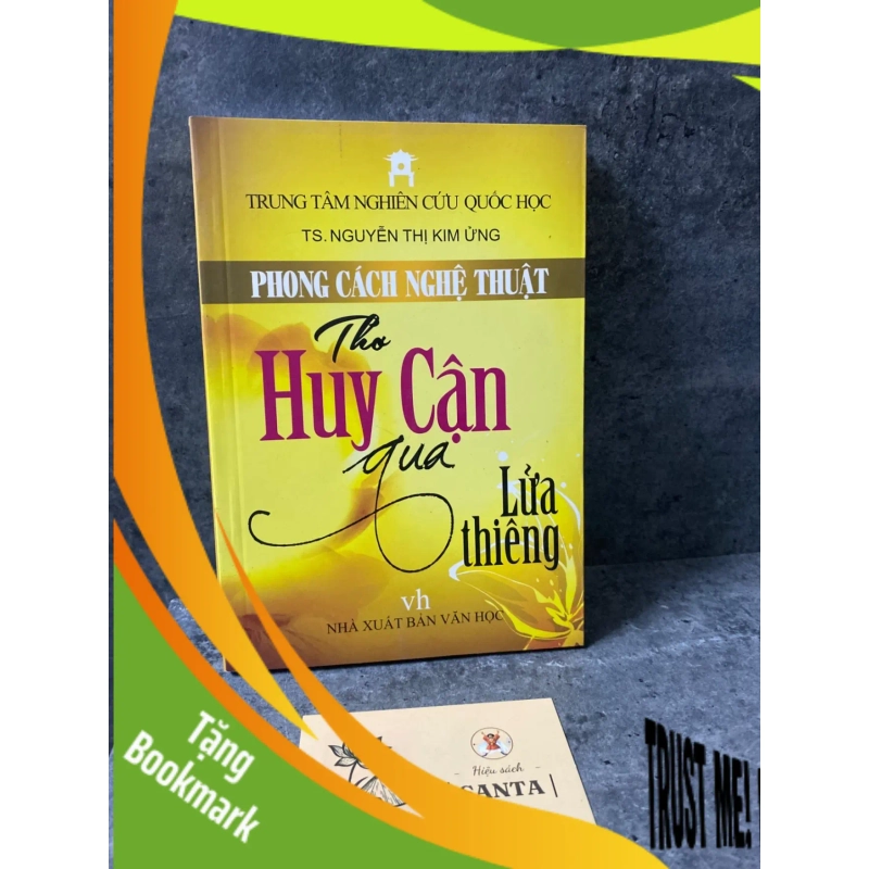 (TẶNG BOOKMARK) Phong cách nghệ thuật thơ Huy Cận qua Lửa Thiêng Sách văn học RBK0302 950631