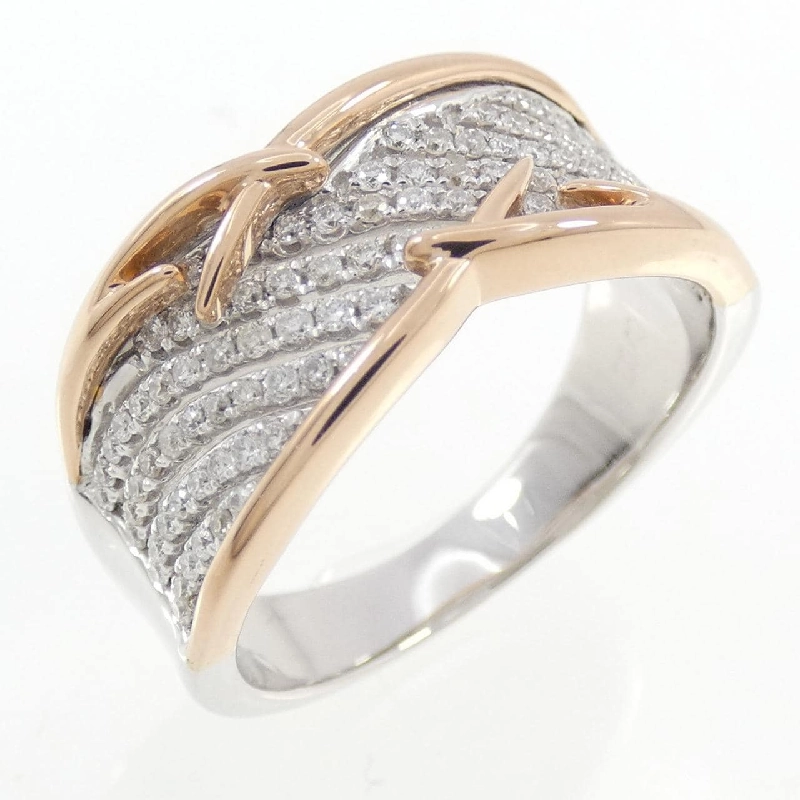 Nhẫn kim cương K18PG/K18WG 0.40CT 672559