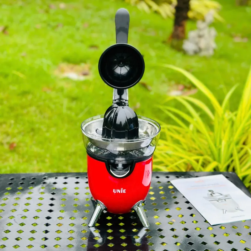 Máy vắt cam điện tự động UNIE UECJ-666R 100W — ép nhanh, chống nhỏ giọt, vận hành êm 578111