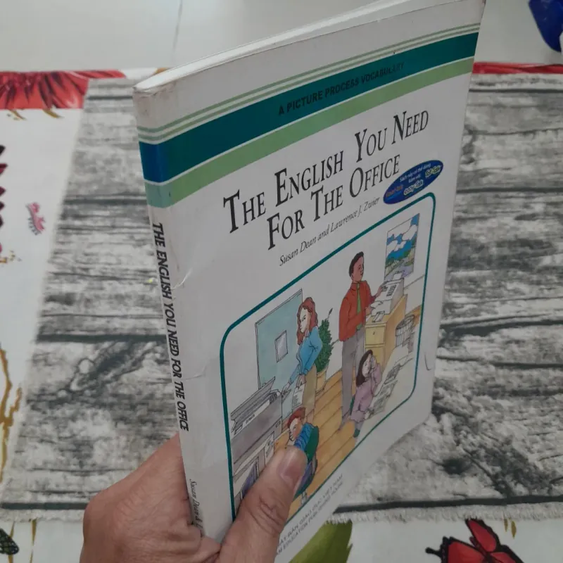 The English You Need For The Office. Sách học đàm thoại bằng tranh. Susan Dean... 749619