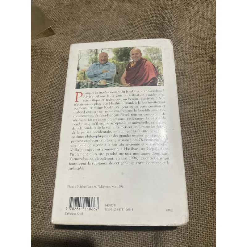 JEAN-FRANÇOIS REVEL MATTHIEU RICARD LE MOINE et le - PHILOSOPHE   747293