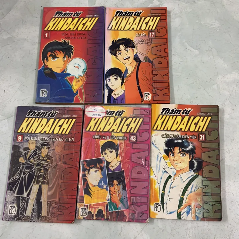 Thám tử Kindaichi (5 cuốn) 1002731
