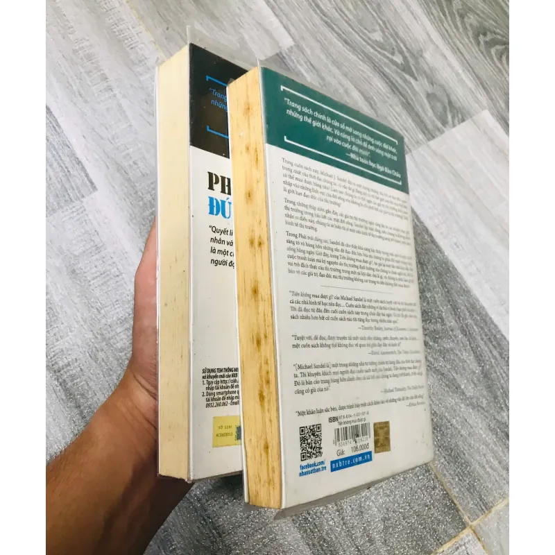 TIỀN KHÔNG MUA ĐƯỢC GÌ & PHẢI TRÁI ĐÚNG SAI: Michael Sandel 778248