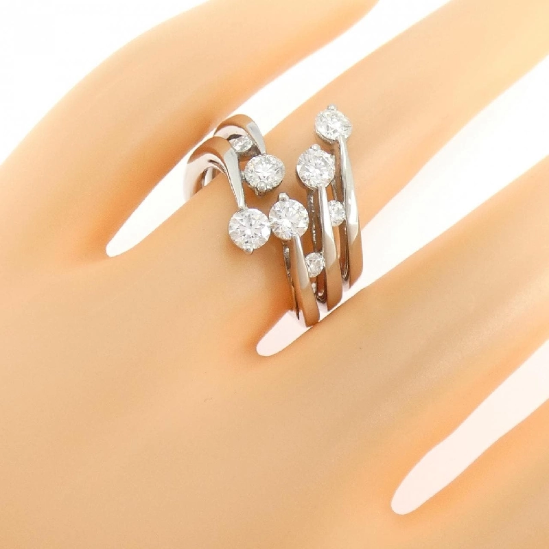 Nhẫn kim cương 750WG 1.21CT - Hàng hiệu Authentic 853939