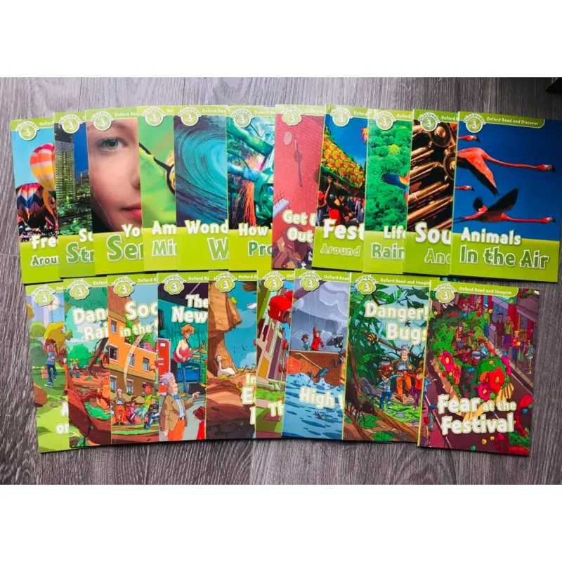 Oxford read and discover (Sách nhập) - Level 3 - 20 quyển + File Mp3 1038351