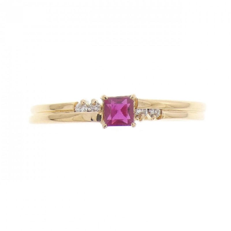 Nhẫn Ruby K18YG 0.15CT - Hàng hiệu Chính hãng 849814