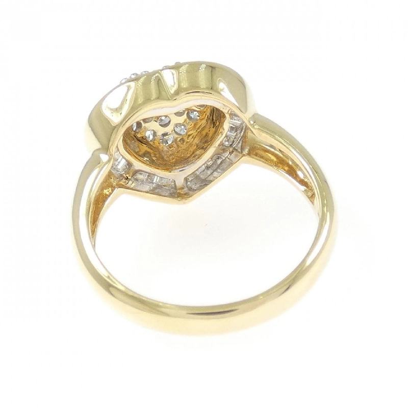 Nhẫn kim cương hình trái tim K18YG/K18WG 1.08CT - Hàng hiệu Chính hãng 846718