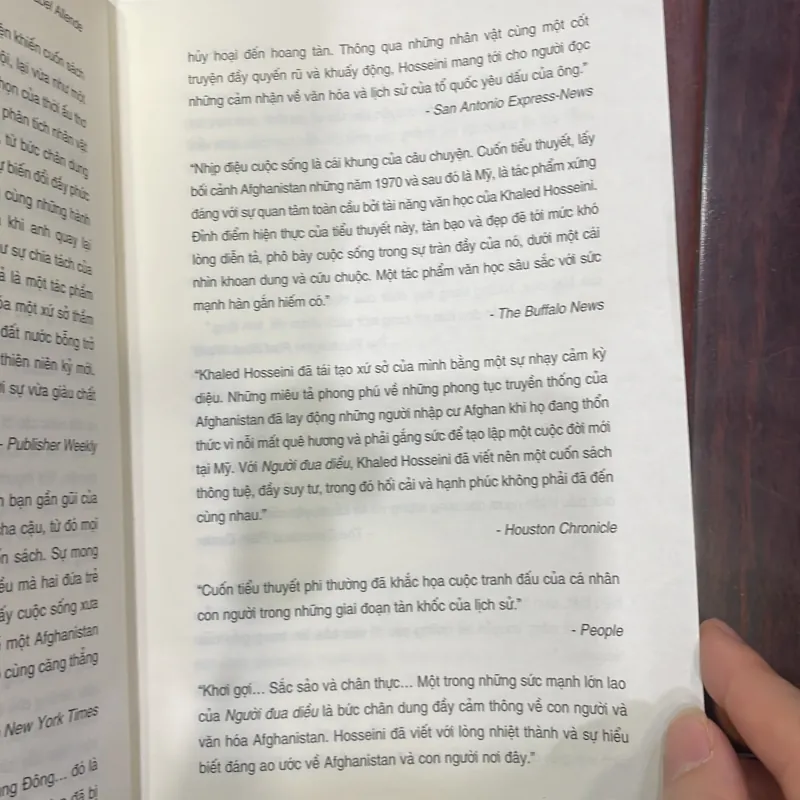 Văn học nước ngoài : NGƯỜI ĐUA DIỀU - Khaled Hosseini - bestseller  1038526