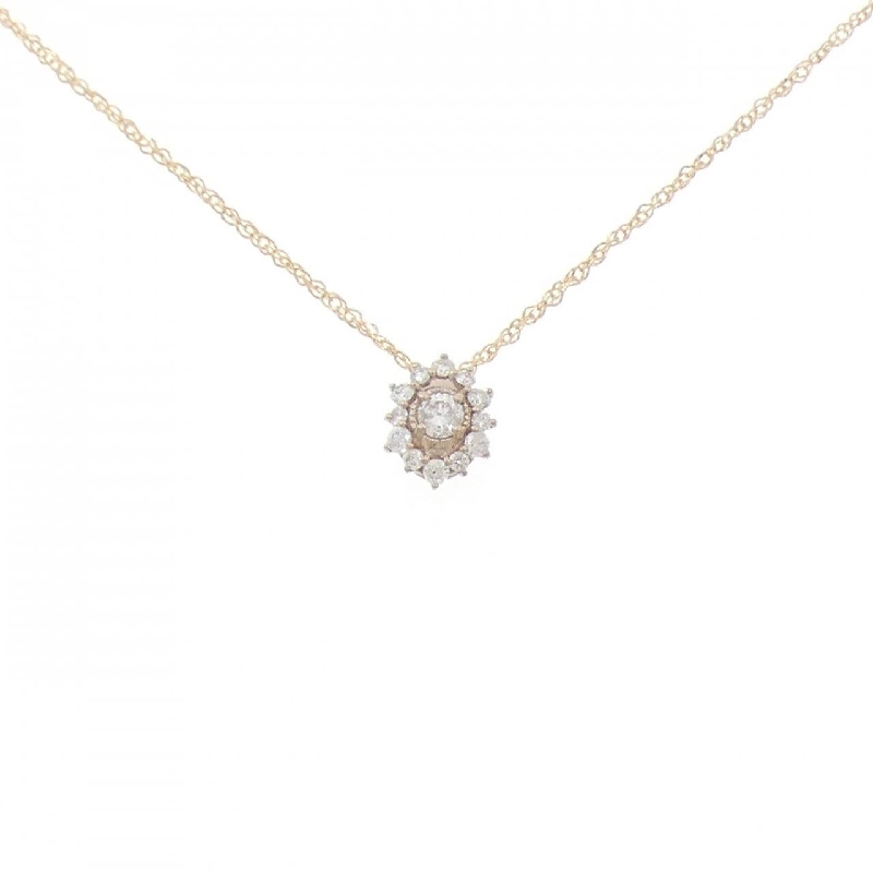 Dây chuyền kim cương Agat 0.14CT - Hàng hiệu Authentic 840595