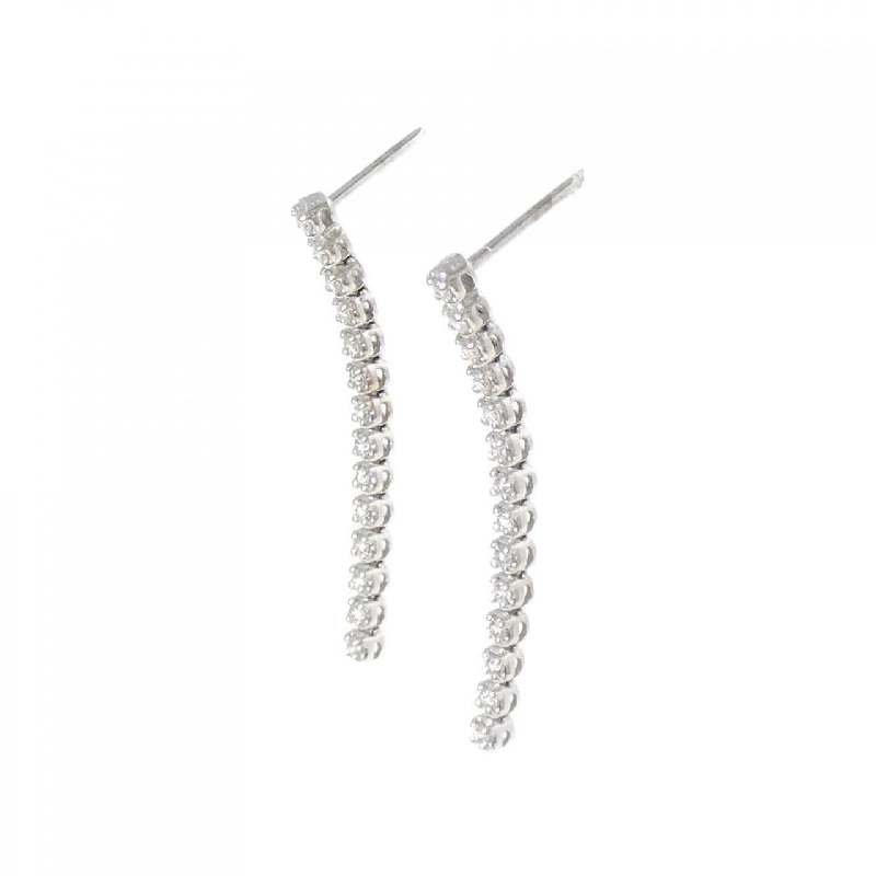 K18WG Bông tai kim cương 0.34CT - Hàng hiệu Chính hãng 870217