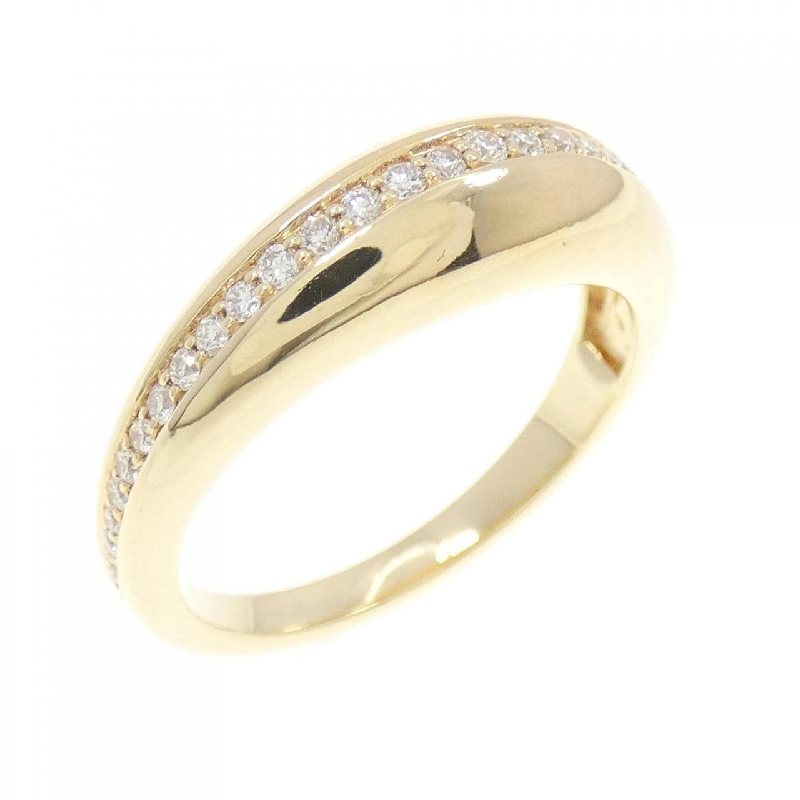 【Sản phẩm mới】Nhẫn kim cương K18YG 0.27CT 673357