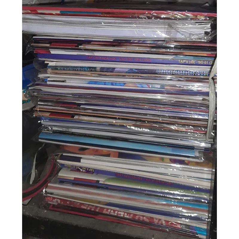 1 kg Giấy gói quà từ giấy tạp chí, báo cũ còn mới, sạch láng mịn 735300