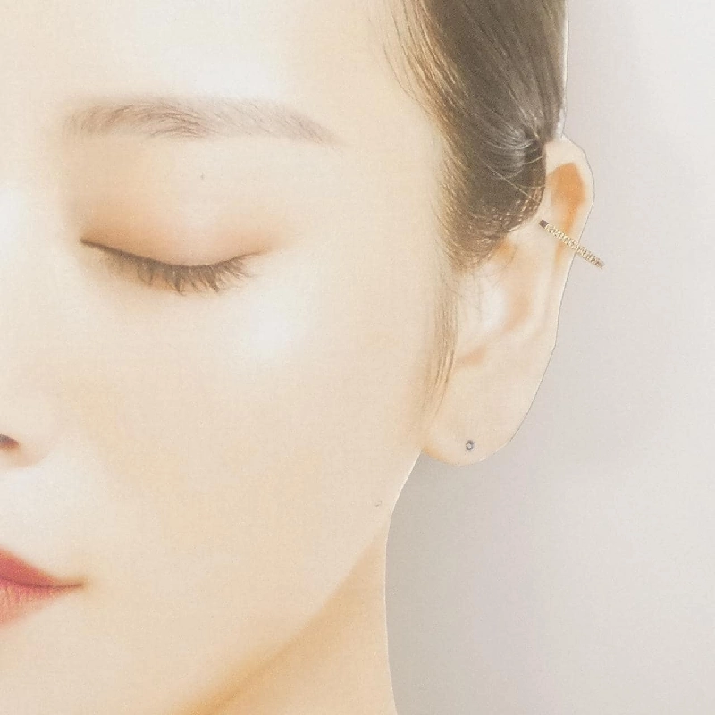 Hirotaka Gossamer Ear Cuff 0.07CT Một bên - Hàng hiệu Chính hãng 844632