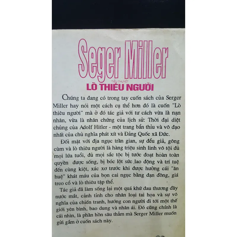 Lò thiêu người - Seger Miller 703998