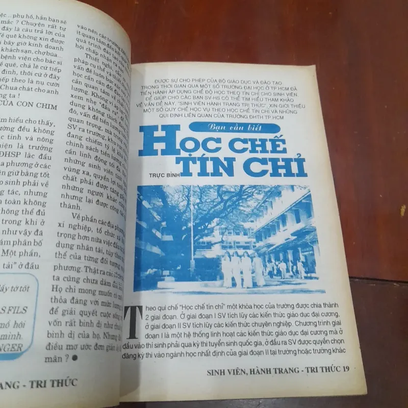 SINH VIÊN - HÀNH TRÌNH TRI THỨC số 01, tháng 10-1995 728511