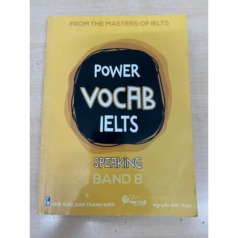 Sách luyện thi POWER VOCAB IELTS – Speaking band 8 của From The masters of IELTS 781177