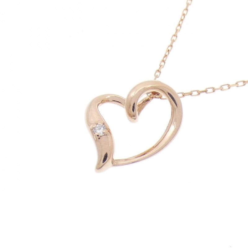 K10PG Dây chuyền kim cương hình trái tim 0.01CT - Hàng hiệu Chính hãng 861249