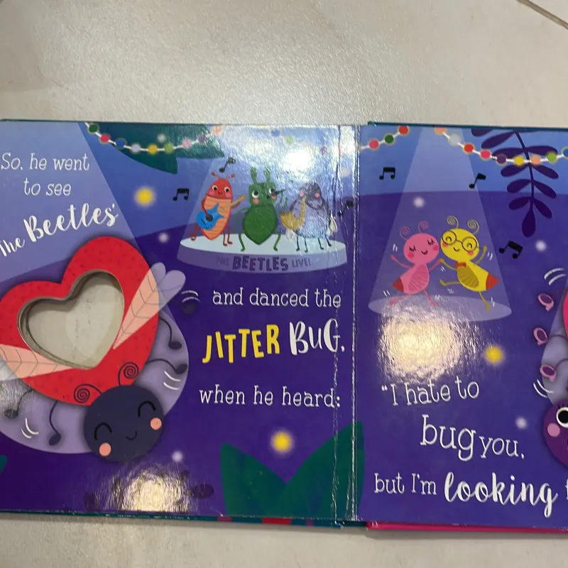 NGOẠI VĂN tiếng anh trẻ em: Love Bug - press to make me glow 1027560