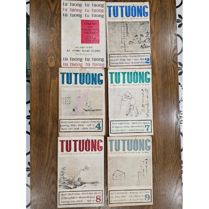 Tạp chí Tư Tưởng - Viện Đại Học Vạn Hạnh 719380