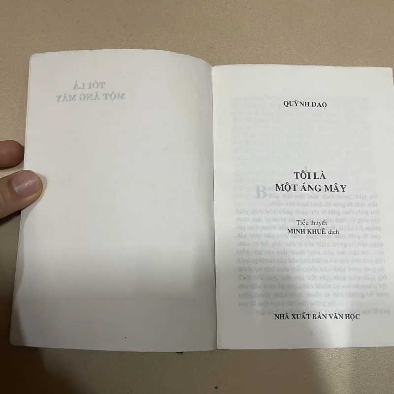 Tôi là một áng mây - Quỳnh Dao (c47) 933357