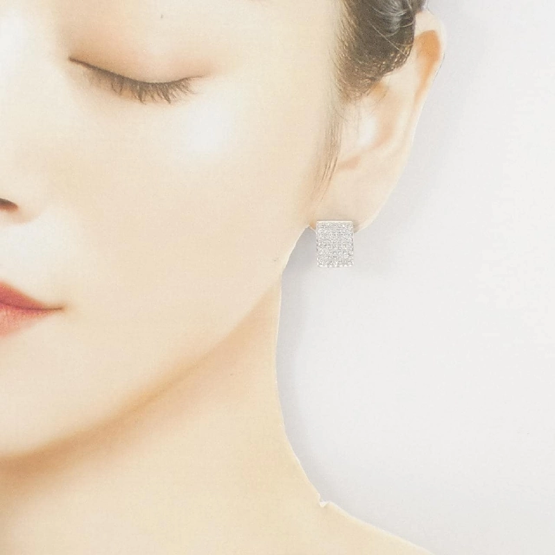 K18WG Bông tai kim cương Pavé 1.00CT - Hàng hiệu Chính hãng 865901