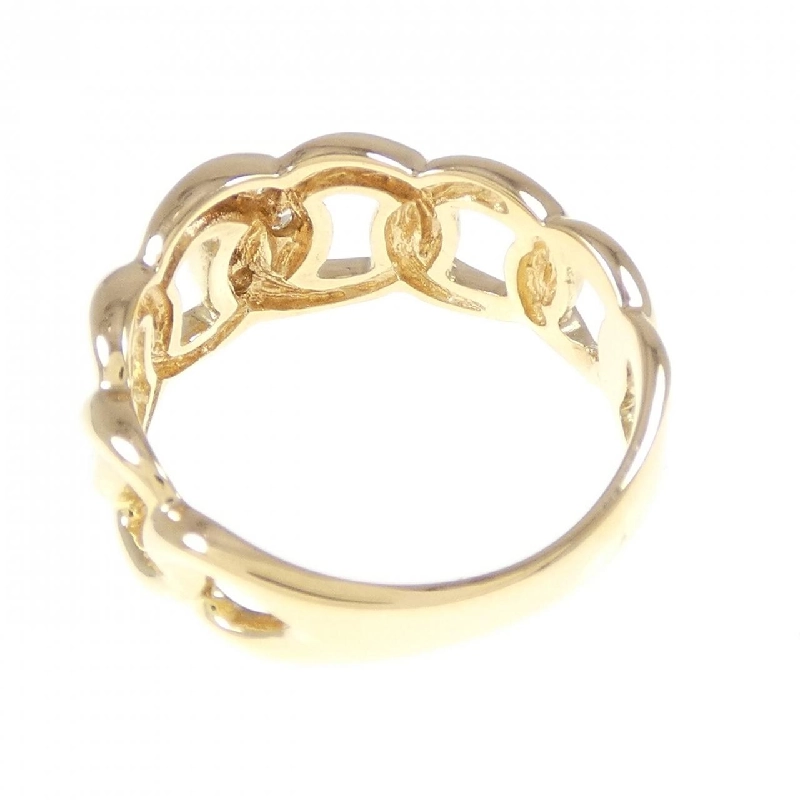 Nhẫn kim cương K18YG 670162