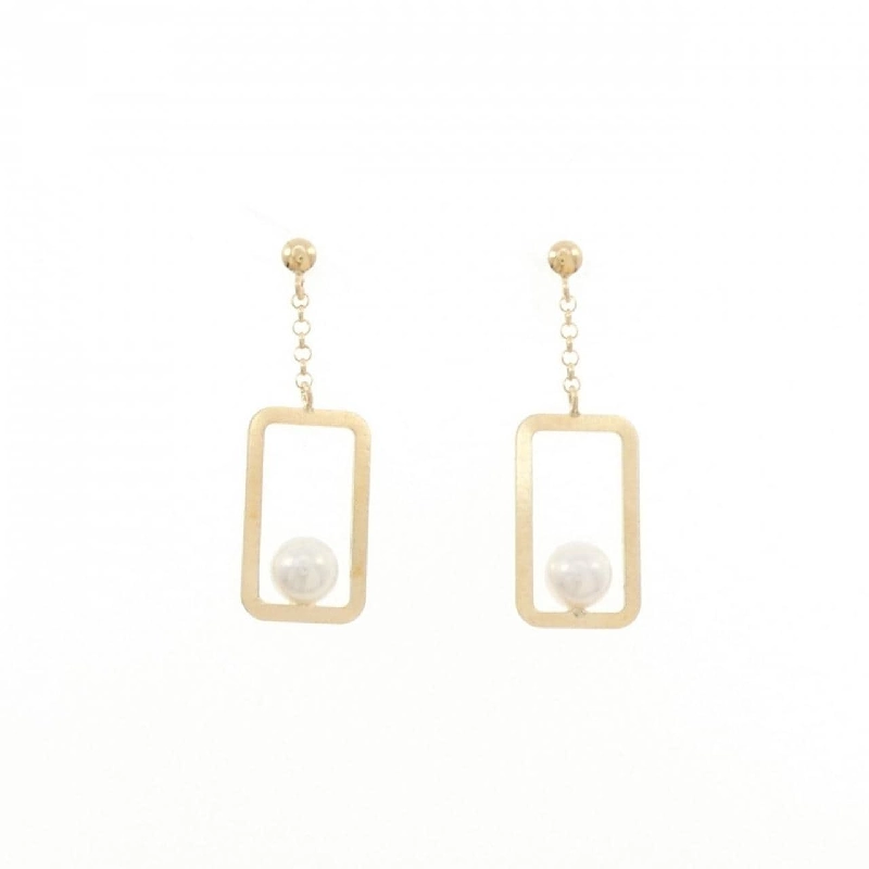 Bông tai ngọc trai Akoya K18YG 3.7mm - Hàng hiệu chính hãng 867519